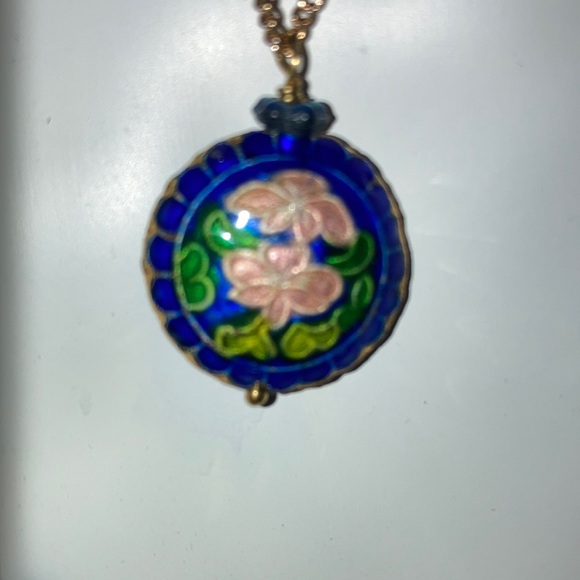 Cloisonné Necklace - Picture 2 of 6